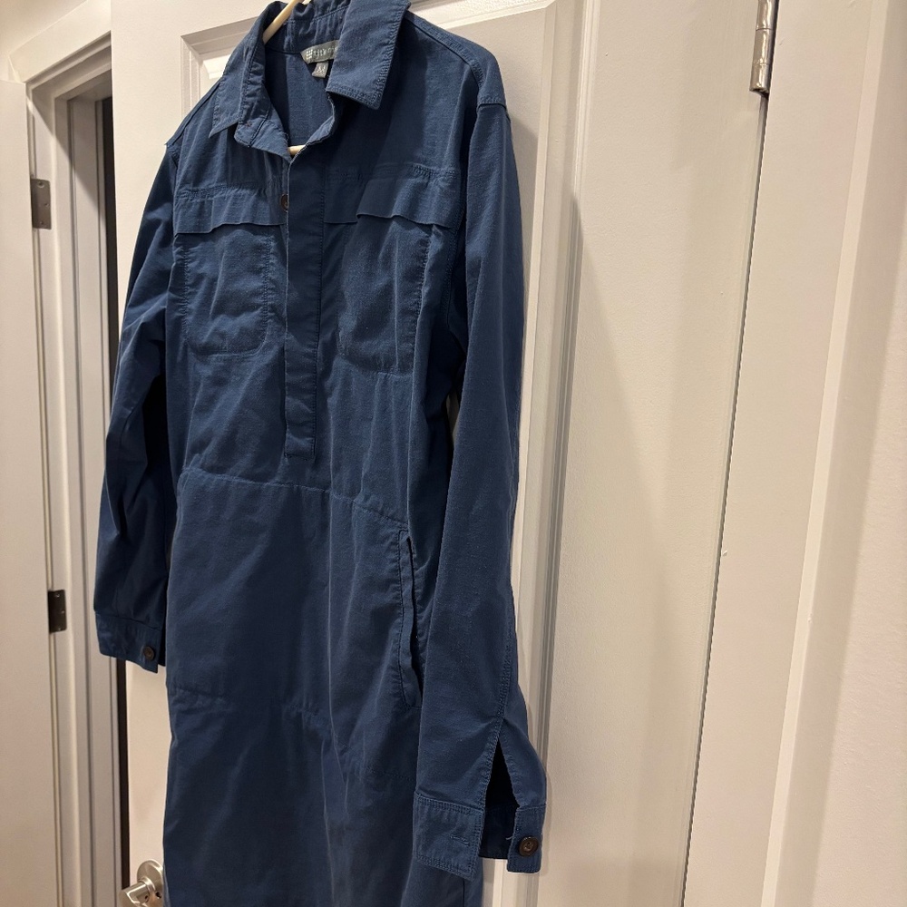 Title Nine Wren Navy Utility Dress